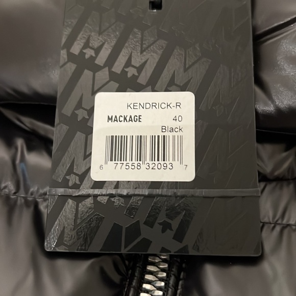 MACKAGE KENDRICK-R Black S (40) - NWT FOR MEN. - Picture 8 of 9